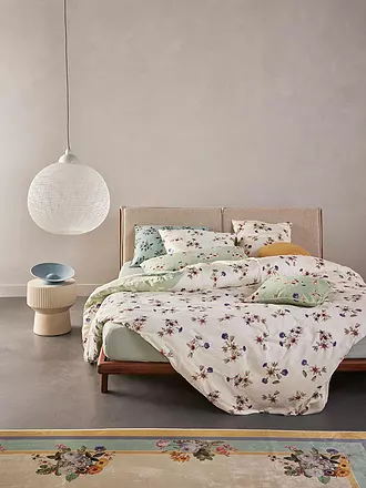 ESSENZA | Satin-Bettwäsche FIORA 70x90cm/140x200cm Vanilla | 